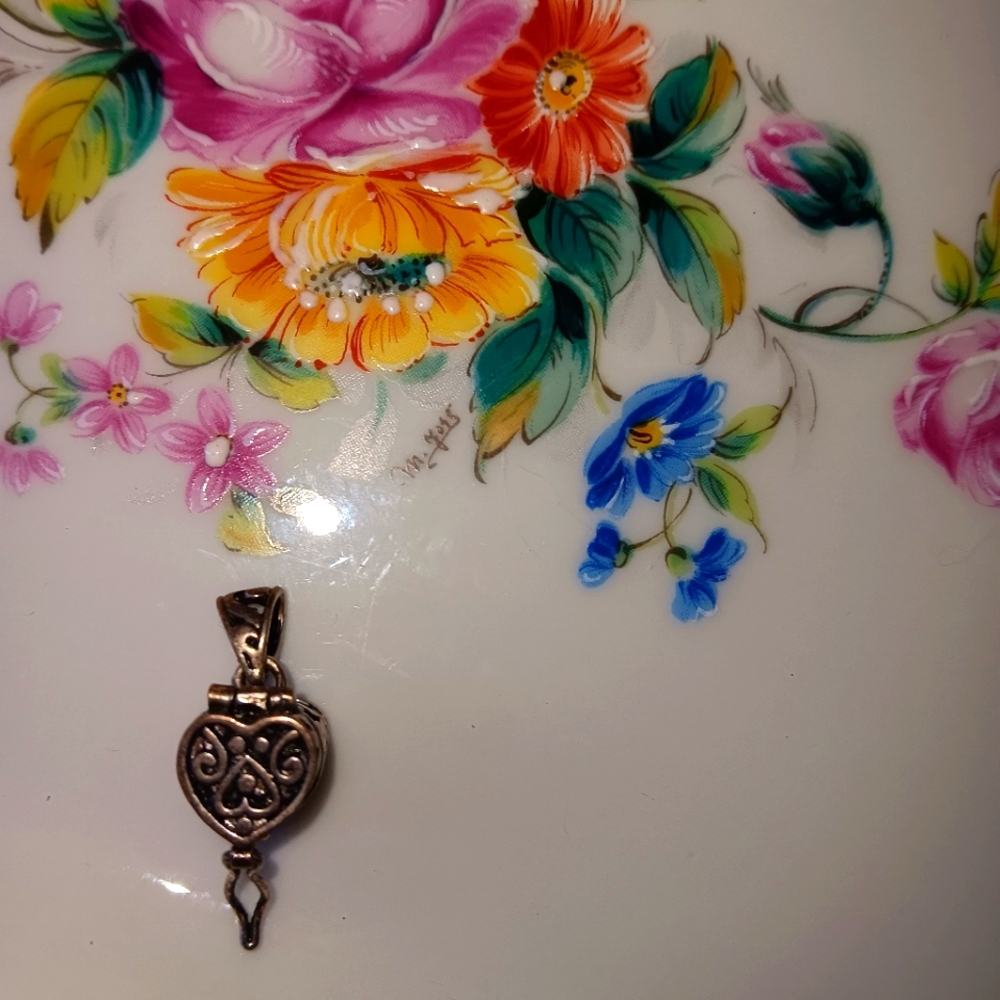 Pill box Sterling Silver Pendant